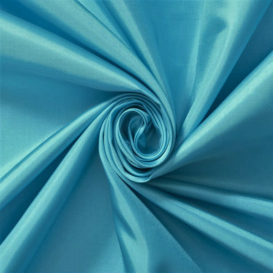 Aqua 60" Wide Polyester Lining Fabric - Sold By The Yard