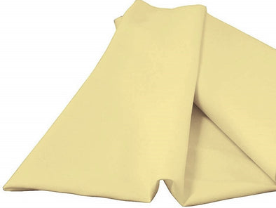 Banana 100% Polyester Spun Poplin Fabric Sold By The Yard