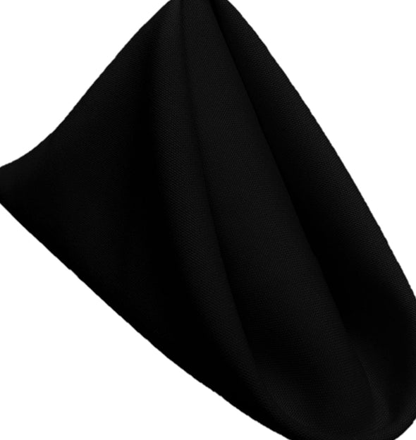 Pack of 12 ,18 x 18 Inches Polyester Poplin Decorative Table Napkins, Party Supply.