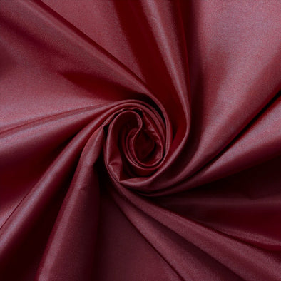 Burgundy 60" Wide Polyester Lining Fabric - Sold By The Yard