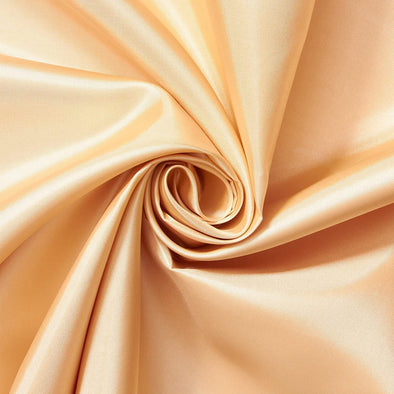 Champagne 60" Wide Polyester Lining Fabric - Sold By The Yard