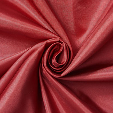 Dark Red 60" Wide Polyester Lining Fabric - Sold By The Yard