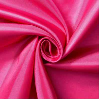 Fuchsia 60" Wide Polyester Lining Fabric - Sold By The Yard