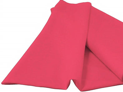 Fuchsia  100% Polyester Spun Poplin Fabric Sold By The Yard.