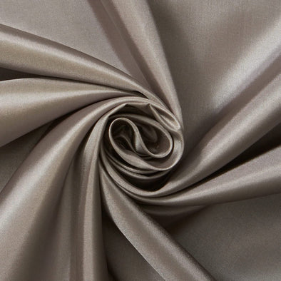 Grey 60" Wide Polyester Lining Fabric - Sold By The Yard