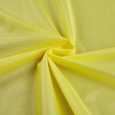 Light Yellow 60" Wide Polyester Lining Fabric - Sold By The Yard