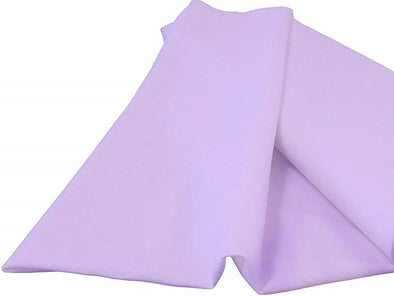 Lilac 100% Polyester Spun Poplin Fabric Sold By The Yard.