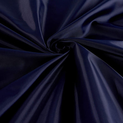 Navy Blue 60" Wide Polyester Lining Fabric - Sold By The Yard