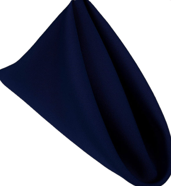 Pack of 12 ,18 x 18 Inches Polyester Poplin Decorative Table Napkins, Party Supply.