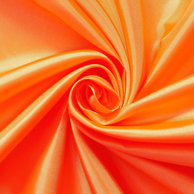 Orange 60" Wide Polyester Lining Fabric - Sold By The Yard
