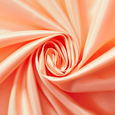 Peach 60" Wide Polyester Lining Fabric - Sold By The Yard