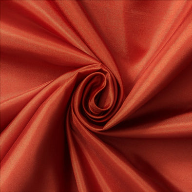 Rust 60" Wide Polyester Lining Fabric - Sold By The Yard