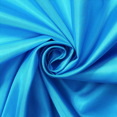Turquoise 60" Wide Polyester Lining Fabric - Sold By The Yard