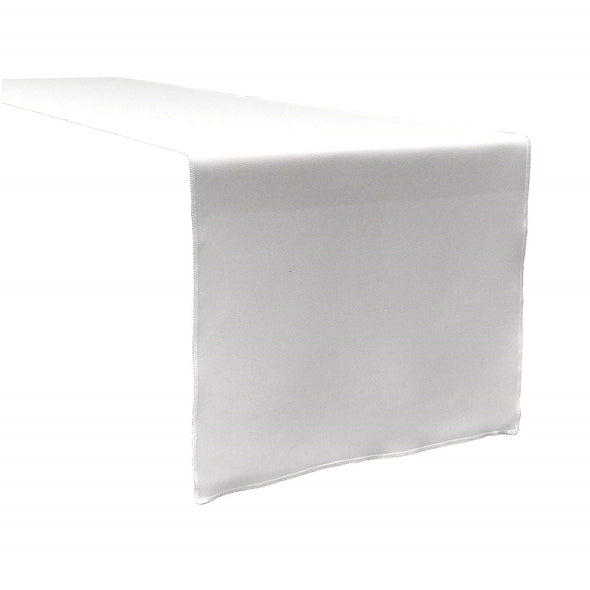 Polyester Poplin Table Runner 12" Wide x 72" Long for Wedding, Baby Shower, Home, Restaurant,