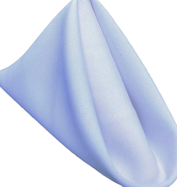 Pack of 12 ,18 x 18 Inches Polyester Poplin Decorative Table Napkins, Party Supply.