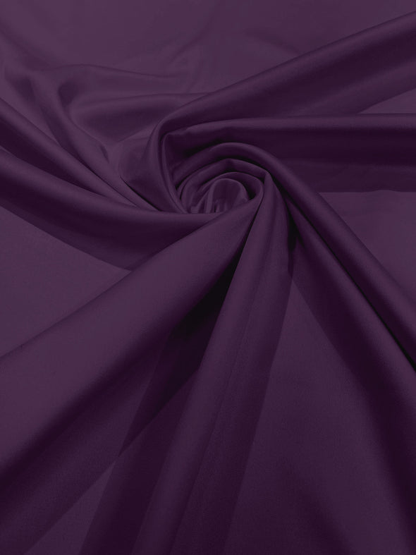 Matte Stretch Lamour Satin Fabric 58" Wide/Sold By The Yard. New Colors