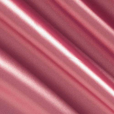 Dusty Rose Stretch Charmeuse Satin Fabric, 58-59" Wide-96% Polyester, 4% Spandex by The Yard.