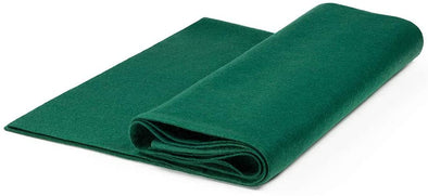 Hunter Green Craft Felt by The Yard 72" Wide, School craft-Poker Table Fabric, Sewing Projects.