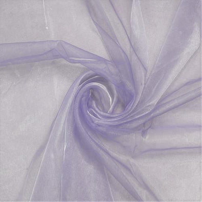 Lavender 60"Wide 100% Polyester Soft Light Weight, Sheer Crystal Organza Fabric Sold By The Yard