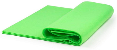 Lime Green Craft Felt by The Yard 72" Wide, School craft-Poker Table Fabric, Sewing Projects.