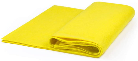 Neon Yellow Craft Felt by The Yard 72" Wide, School craft-Poker Table Fabric, Sewing Projects.