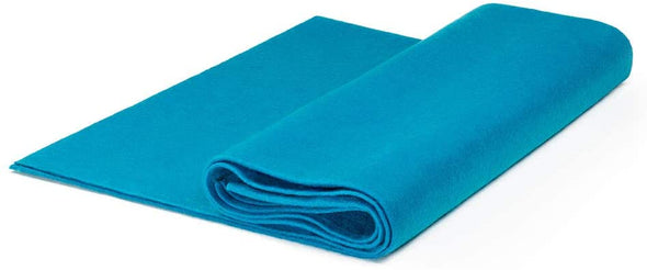 Turquoise Craft Felt by The Yard 72" Wide, School craft-Poker Table Fabric, Sewing Projects.