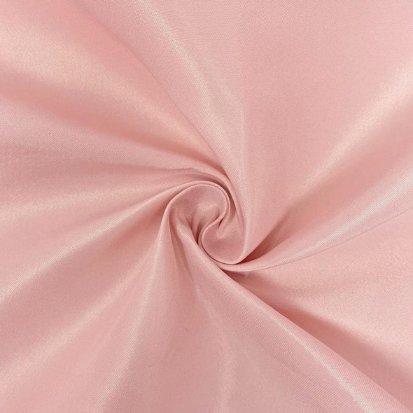 Blush Pink Matte Satin (Peau de Soie) Duchess Fabric Bridesmaid Dress 60" Wide Sold By The Yard.