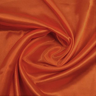 Cinnamon Copy of Heavy Shiny Bridal Satin Fabric for Wedding Dress, 60" inches wide sold by The Yard.