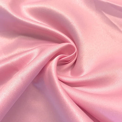Dark Pink Matte Satin (Peau de Soie) Duchess Fabric Bridesmaid Dress 60" Wide Sold By The Yard.