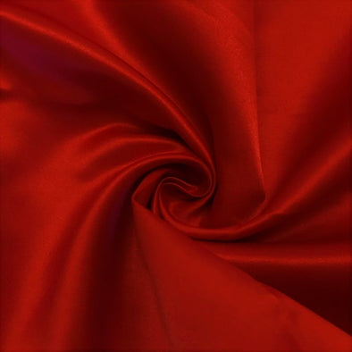 Dark Red Matte Satin (Peau de Soie) Duchess Fabric Bridesmaid Dress 60" Wide Sold By The Yard.