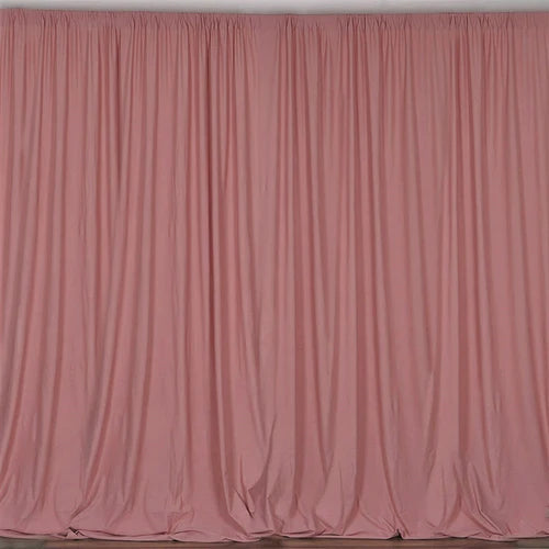 10 Feet Wide x 9 Feet High, Polyester Poplin SEAMLESS Backdrop Drape Curtain Panel.