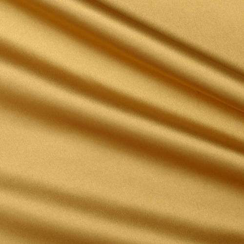 Gold Heavy Shiny Bridal Satin Fabric for Wedding Dress, 60" inches wide sold by The Yard.