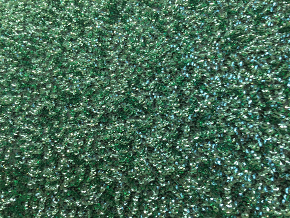 Mint mermaid fish scales sequins- seaweed sequins design- sold by the yard.58" wide.