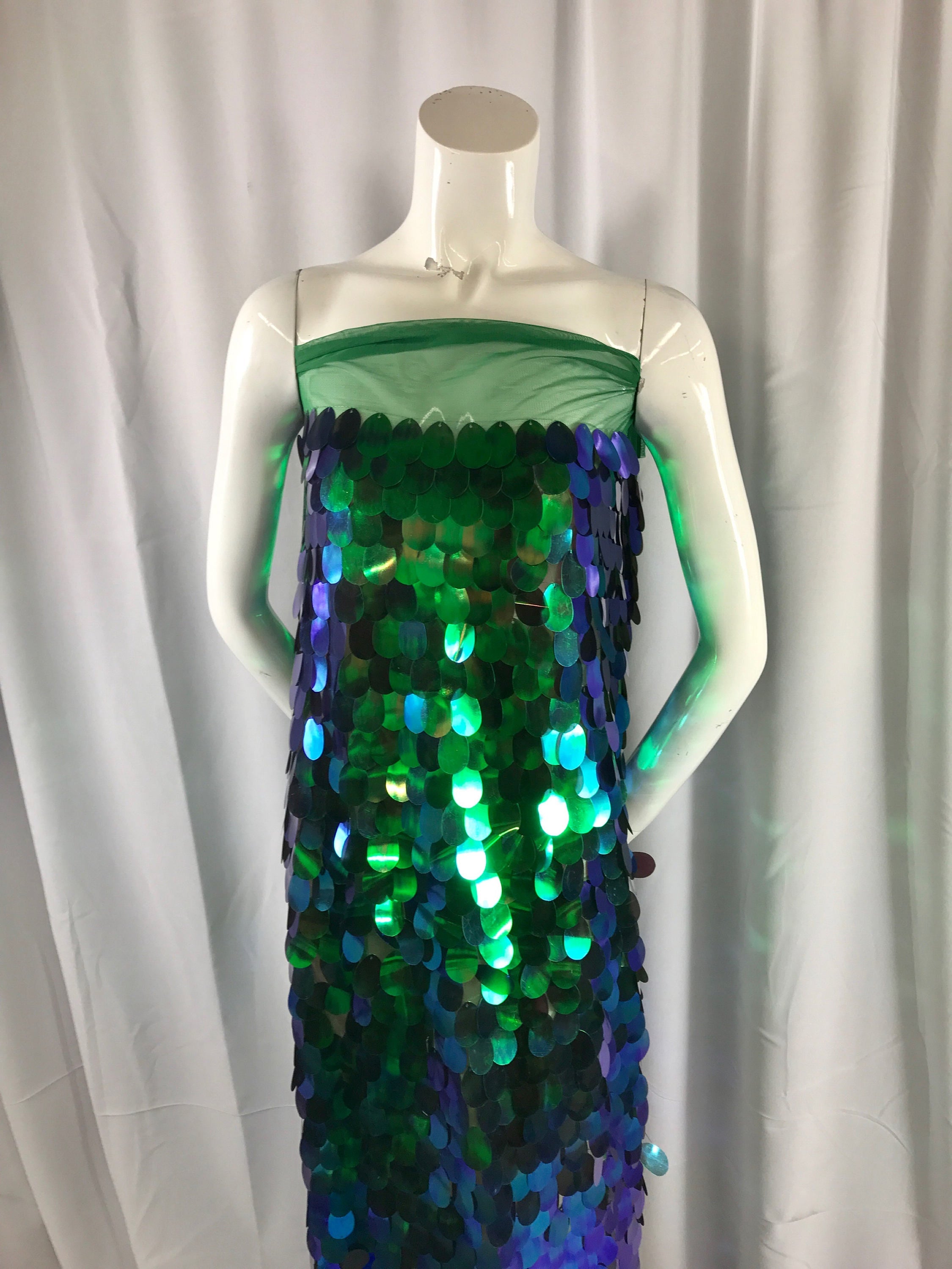 Green hologram iridescent mermaid fish scales on a green mesh-prom-dec Backdrop King Inc Green hologram iridescent mermaid fish scales on a green mesh-prom-dec Backdrop King Inc