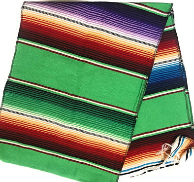 New Creations Fabric & Foam Inc, 14" Wide by 84" Long Mexican Serape Cotton Table Runner