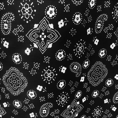 60" Wide Bandanna Poly Cotton Print Fabric By The Yard