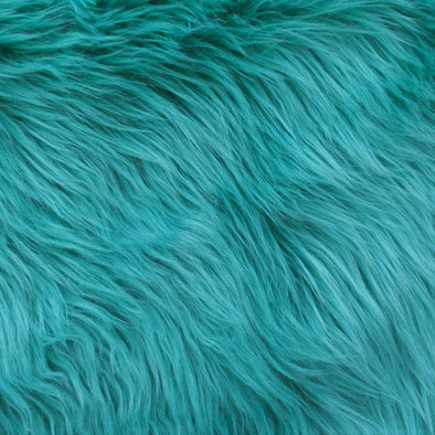 60" Wide Shaggy Faux Fur Fabric By The Yard