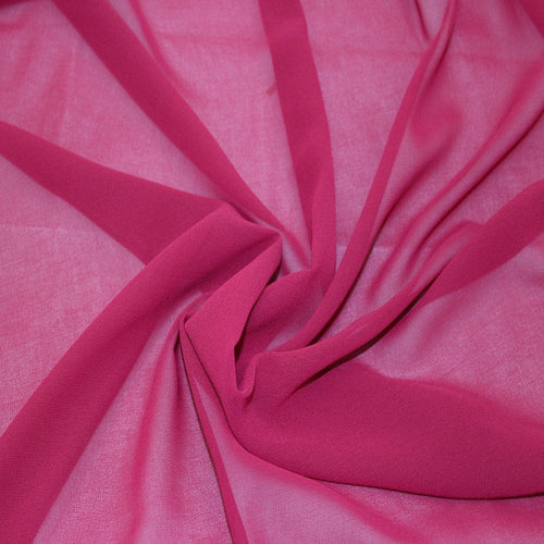 Solid Soft Light Weight, Sheer, See Through Chiffon Fabric 58/60" Wide 100% Polyester Sold By The Yard.