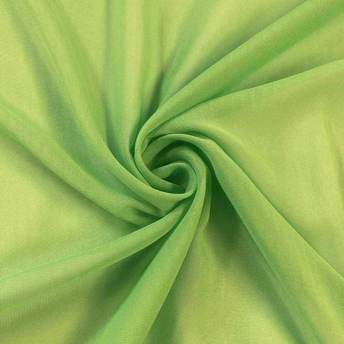 Solid Soft Light Weight, Sheer, See Through Chiffon Fabric 58/60" Wide 100% Polyester Sold By The Yard.