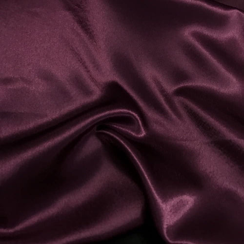 Solid Crepe Back Satin Fabric, 58"-60" Wide- Sold by The Yard.