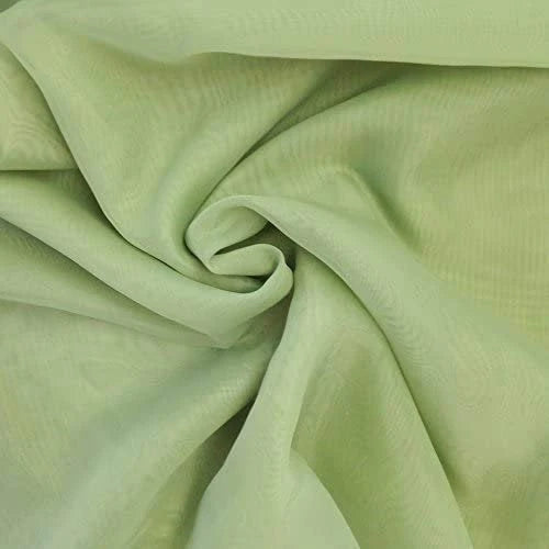 Solid Soft Light Weight, Sheer, See Through Chiffon Fabric 58/60" Wide 100% Polyester Sold By The Yard.