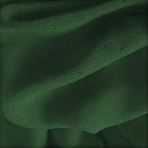 Solid Soft Light Weight, Sheer, See Through Chiffon Fabric 58/60" Wide 100% Polyester Sold By The Yard.