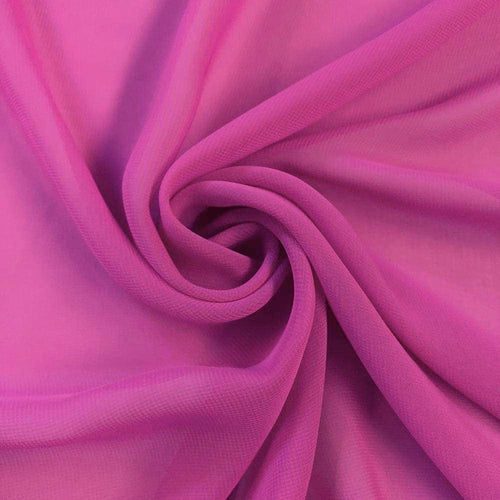 Solid Soft Light Weight, Sheer, See Through Chiffon Fabric 58/60" Wide 100% Polyester Sold By The Yard.