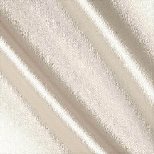 Ivory Heavy Shiny Bridal Satin Fabric for Wedding Dress, 60" inches wide sold by The Yard.
