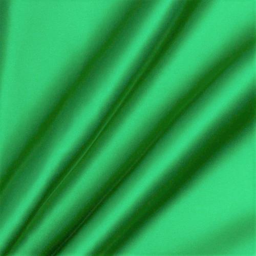 Kelly Green Heavy Shiny Bridal Satin Fabric for Wedding Dress, 60" inches wide sold by The Yard.
