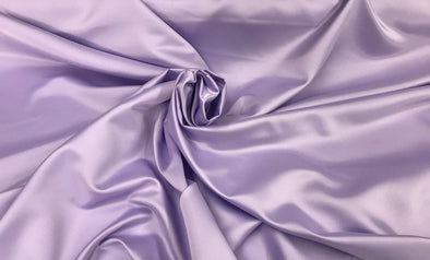 Lavender Matte Satin (Peau de Soie) Duchess Fabric Bridesmaid Dress 60" Wide Sold By The Yard.