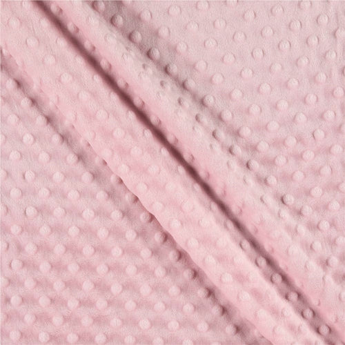 Minky Dimple Dot Soft Cuddle Fabric 58/59" Wide 100% Polyester Sold By The Yard.