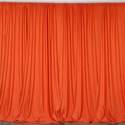 10 Feet Wide x 15 Feet High, Polyester Poplin SEAMLESS Backdrop Drape Curtain Panel.