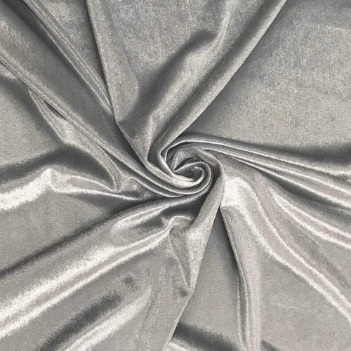 Solid Stretch Velvet Fabric 58/59 Wide 90% Polyester/10% Spandex By T –  Backdrop King Inc